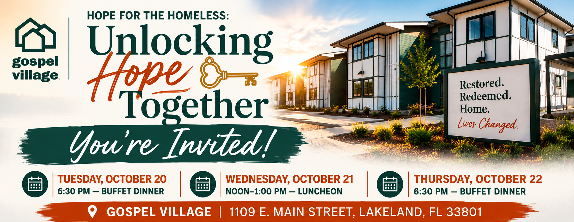 Hope for the Homeless: Unlocking Hope Together